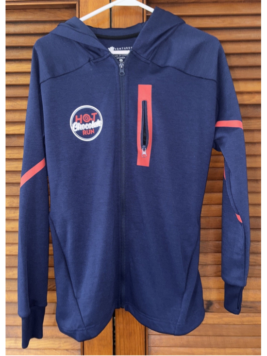 Endurance Jackets & Blazers - Hot Chocolate Run Ventures Endurance Full Zip Hoodie Jacket Women's Small S